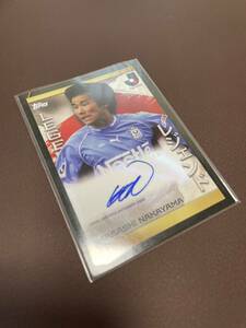 Topps 2023 Jリーグ　フラッグシップ　レジェンド　中山雅史　直筆サインカード　ゴン中山　ノンシリアル