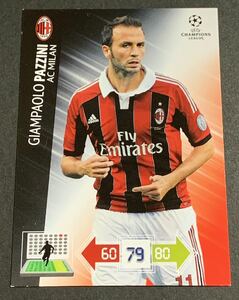 2012-13 Panini Adrenalyn XL UEFA Champions League Giampaolo Pazzini AC Milan ジャンパオロ・パッツィーニ　ミラン　パニーニ