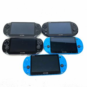 【中古・ジャンク品】1円 PlayStation Vita PS Vita 1000番 2000番 本体のみ 5台セット.,