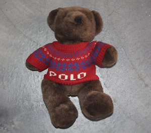 2000 POLO RALPH LAUREN ベア ぬいぐるみ ポロラルフローレン 人形