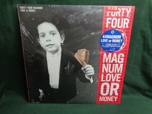 44マグナム 44 MAGNUM/LOVE OR MONEY●シール帯付LP