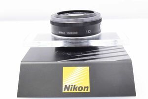 ■美品■ Nikon ニコン 単焦点レンズ 1 NIKKOR 10mm f2.8 ブラック