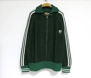 定価5.2万 新品 RICE NINE TEN KNITTING TRACK JACKET 1 グリーン ライスナインテン ドライバーズ ニット トラックジャケット ジップアップ