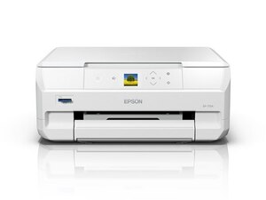 新品保証EPSON/エプソン カラリオA4カラー　インクジェット複合機プリンター EP-715Aホワイト インク欠