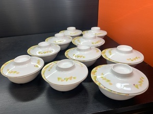 超美品　給食　介護食用　保温用　器(小)　17個セット　福岡県ＮＯ2