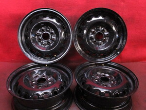 スチール ホイール 4本 トヨタ 14×5.5J 4穴 PCD 100 +38 ハブ径 54◆4424H (M5)