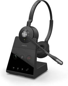 【 新品/未使用品 】　Jabra Engage 65 Stereo 両耳 高性能 マイク付 ワイアレス ヘッドセット ノイズ キャンセリング コールセンター