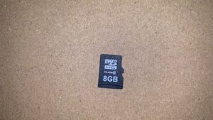 MicroSD 8GB ノーブランド品