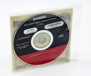 CASIO Digital Camera Software A1103 CK1103EAA01R Photo Transport 1.0 YouTube Uploader CD-ROM Windows 中古 ディスクのみ