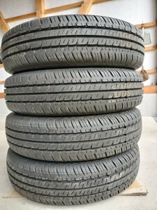 ☆2021年製　新車外し☆ ハンコック VANTRA LT 155/80R14 LT 88/86N 4本セット　サクシード/プロボックス等