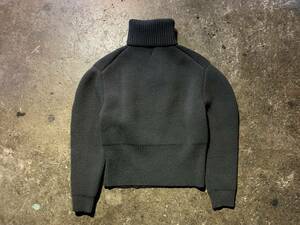 BOTTEGA VENETA BUTTONED TURTLE NECK DOUBLE FACE SHETLAND WOOL JUMPER 676747 ボッテガヴェネタ タートルネックニット ボタン