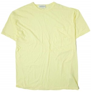 CAN PEP REY キャンペプレイ イタリア製 UNISEX POCKET S/S T-SHIRTS ルーズポケットTシャツ SSB170112 34 LIGHT YELLOW 半袖 g9672