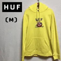 HUF プルオーバー センター 刺繍ロゴ メンズ パーカー