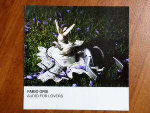 Fabio Orsi　”Audio For Lovers”　2CDs　Electronica、Experimental、Ambient（Last Visible Dog　LVD128-129　2008　US）