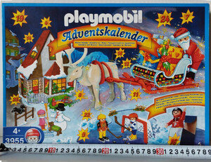 playmobil Adventskalender Santa Claus Artikelnummer:3955-A 2003 プレイモービル サンタクロース