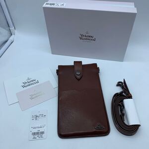 Vivienne Westwood ACCESSORIES ヴィヴィアンウエストウッド COPPER SMARTPHONE CASE レザースマホケース VWK516 未使用同様