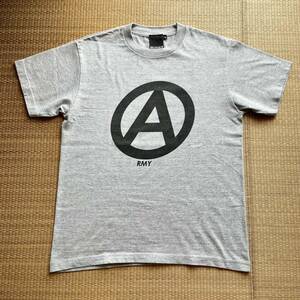 BEAMS T アナーキー Aマーク ARMY Tシャツ グレー ビームスT