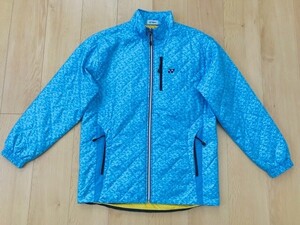 【美品】YONEX ヨネックス＊中綿入りジャケット＊淡ブルー系＊L