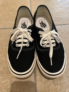  VANS バンズ ブラック　アナハイム　Authentic 44 Dx オーセンティック　26.0cm