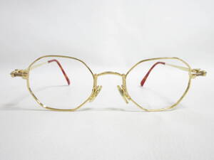 14184◆JEAN PAUL GAULTIER ゴルチエ 55-5103 48□21-137 レンズ無し/歪み MADE IN JAPAN 中古 USED