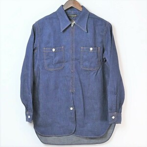 未使用 モヒート MOJITO デニムシャツ Silver Creek Denim Shirt Sサイズ