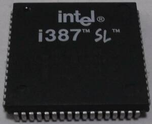 中古品 intel N80387SL(16-25MHz) 25MHz 現状品