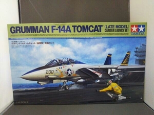 プラモデル タミヤ 1/48 グラマン F-14A トムキャット 後期型 発艦セット 傑作機シリーズ No.122