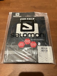 サロモン SALOMON S-LAB AdvancedSKin ActiveDry EXO CALF エクゾカーフ コンプレッション カーフガード 白 サイズ3 未使用 未開封