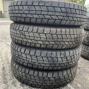 ★送料無料★ 145/80R13 2022年製 8～9分山 AUTOBACS NorthTrek N5 4本/中古スタッドレスタイヤ(冬タイヤ) タント N7981_P1