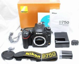 【超美品・主要付属品完備】Nikon ニコン D750