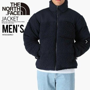 新品正規XLサイズ THE NORTH FACE M SHERPA NUPTSE JKT NAVY ノースフェイス シェルパ ヌプシ ジャケット ボア ダウンジャケット 