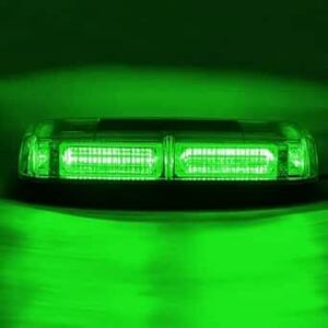 Marchfa 回転灯 点滅灯 LED警告灯 防水 12-24V対応 48LED 視認性 マグネット式 グレーン/緑色