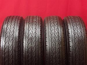 タイヤ4本 《 ブリヂストン 》 デュラビス R670 [ 175/RR13 8PR ] 8分山★乗用車 エブリィ アトレー ネイキッド タウンボックス n13