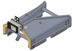 摩擦式車止め　Bタイプ（ダンパなし）2個セット（1/150） すずめ模型製3Dプリントパーツ　N-S204