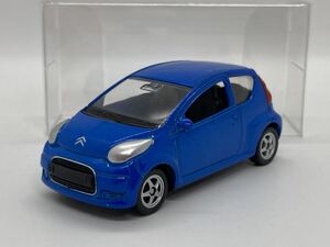 即決有★welly ウェリー 1/60 シトロエン CITRON C1 青★ミニカー