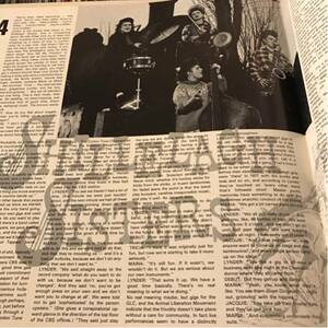 MAGAZINE+LP SHILLELAGH SISTERS ロカビリー