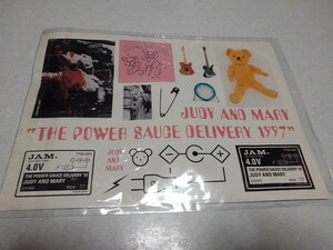 ■　JUDY AND MARY ジュデマリ　【　 POWER SAUCE　シール ステツカー シート 2枚セット　】 未開封新品♪