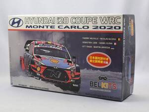 34_YK_DA0) プラッツ ベルキット 1/24 ヒュンダイ i20 クーペ WRC 2020 モンテカルロラリー ウィナー プラモデル