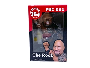 美品 ジュウロクホウイ 16dソフビコレクション 021 The Rock ザ・ロック WWE