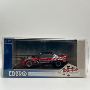 EBBRO 1/43 TAISAN NISSAN SKYLINE GT-R R32 #2 Gr.A 1992 エブロ タイサン 日産 スカイライン グループA 高橋国光 土屋圭市 限定ミニカー