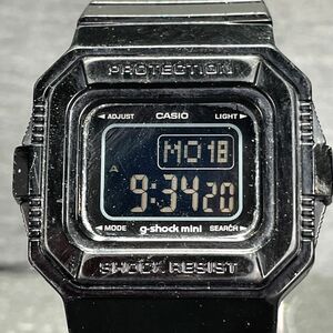 美品 CASIO カシオ G-SHOCK mini ジーショックミニ GMN-550-1D 腕時計 デジタル クオーツ 多機能 カレンダー 新品電池交換済み 動作確認済