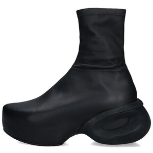 ジバンシィ GIVENCHY G-clog サイズ:43 サイドジップレザーブーツ 中古 OM10