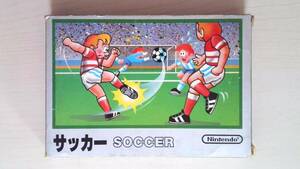 【FC】ファミコン　サッカー　SOCCER　箱説付