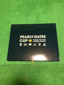 非売品　PEARLY GATES パーリーゲイツ　パーリーゲイツカップ　ヘッドカバーセット　参加賞　未使用品