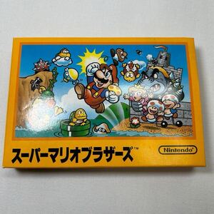 【極美品】ファミコン スーパーマリオブラザーズ FC 箱感色味光沢良好 スレ傷少なめ