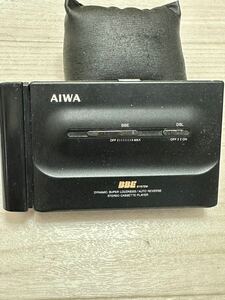 動作未確認AIWA HS-PL50 ポータブルカセットプレーヤー 