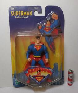 スーパーマン/SUPERMAN THE MAN OF STEEL! フィギュア 人形 ハスブロ/Hasbro 2001年