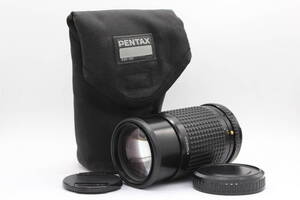 【返品保証】 ペンタックス Pentax SMC PENTAX-A 645 200mm F4 ソフトケース 前後キャップ付き 中判レンズ v3264