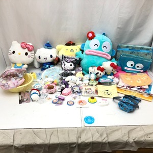 03w01094 サンリオ ぬいぐるみ グッズ まとめ　ハンギョドン クロミ シナモンロール プリン ポチャコ