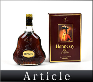 500245古酒□未開栓 ヘネシー XO金キャップ クリアボトル コニャック ブランデー Hennessy EXTRA OLD COGNAC BRANDY 700ml 40%/ A